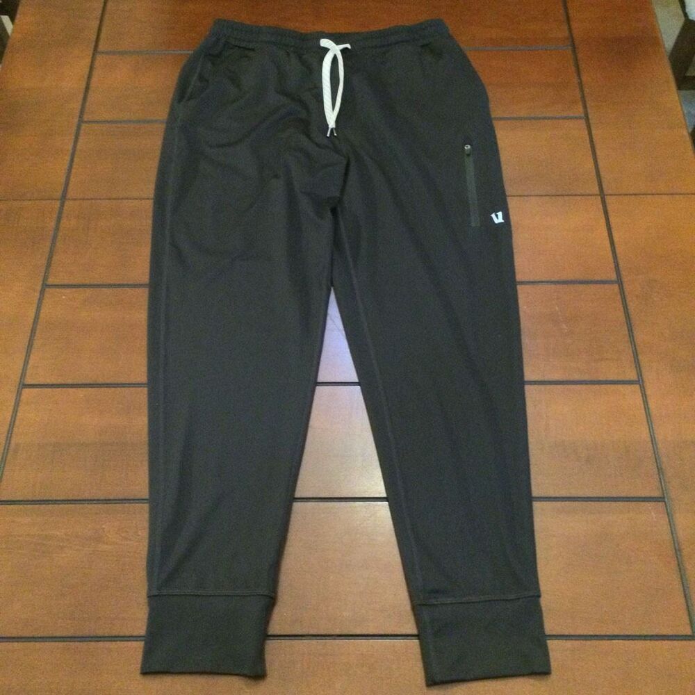 Vuori Sunday Performance men’s black jogger medium
